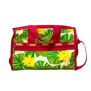 Lilly Pulitzer and Le Sport Sac small printed duffle